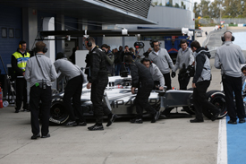 Jenson Button, McLaren, Jerez F1 testing January 2014