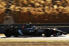 Adrian Sutil F1 Sauber 2014