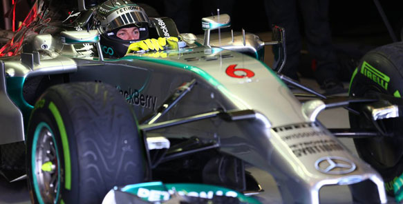 Nico Rosberg F1 Mercedes 2014