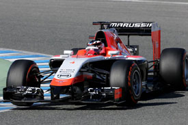 Max Chilton F1 Marussia 2014