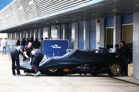 Red Bull, Jerez F1 testing January 2014