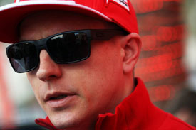 Kimi Raikkonen F1 Ferrari 2014