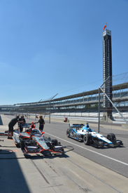 Ryan Briscoe, Panther, Graham Rahal, RLL, Indianapolis IndyCar test September 2013