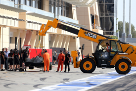 Hamilton keeps Mercedes on top in test