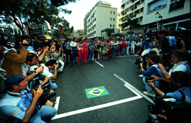 Senna's absence was keenly felt in Monaco