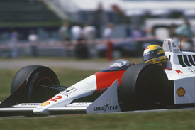 Ayrton Senna, McLaren, British GP 1988