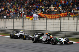 Force India and McLaren, Chinese GP 2014, Shanghai