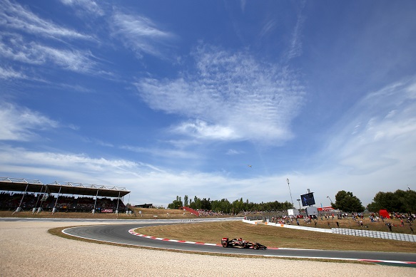 Spanish Grand Prix Romain Grosjean Lotus