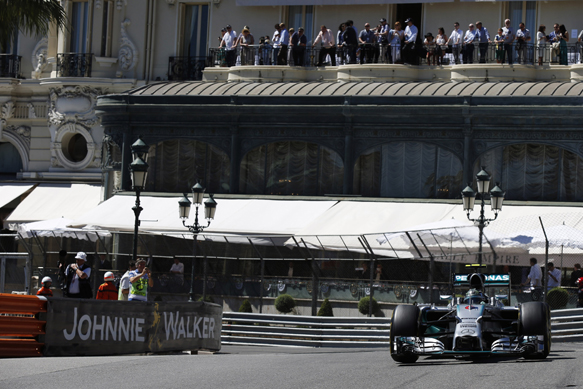 Nico Rosberg, Mercedes, Monaco GP 2014