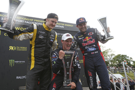 Andreas Bakkerud wins Lydden World Rallycross 2014