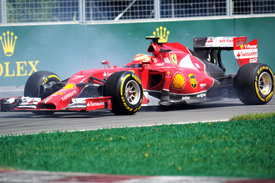 Kimi Raikkonen, Ferrari, spins, Canadian GP 2014, Montreal