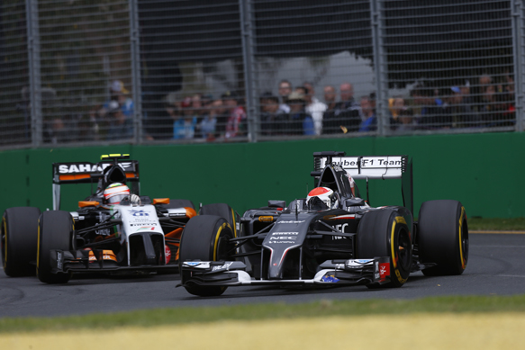 Adrian Sutil, Sauber, Australian GP 2014, Melbourne