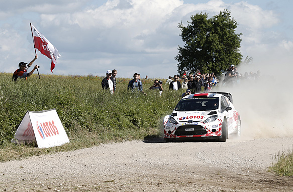 Robert Kubica, Rally Poland 2014