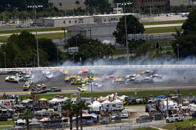 NASCAR crash at Daytona, 2014