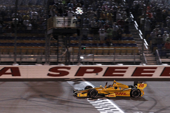 Ryan Hunter-Reay wins Iowa IndyCar 2014