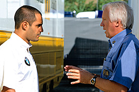 Whiting with Montoya in 2005