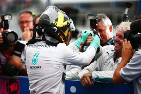 Nico Rosberg wins the 2014 German GP, Hockenheim