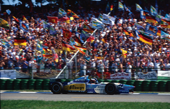 Michael Schumacher, Benetton, German GP 1995, Hockenheim