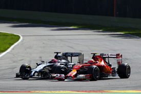 Kimi Raikkonen, Ferrari, Belgian GP 2014, Spa