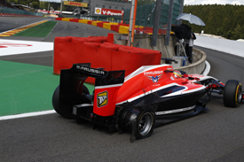 Jules Bianchi, Marussia, puncture, Belgian GP 2014, Spa
