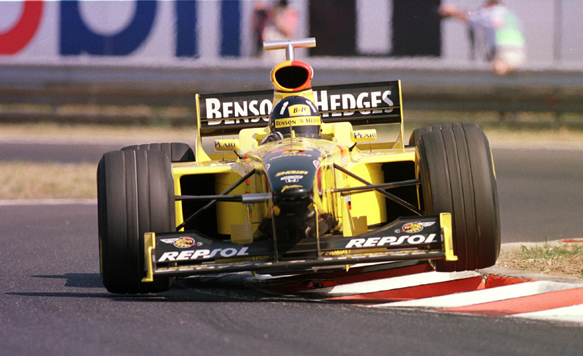 Damon Hill, Jordan, Hungarian GP 1998