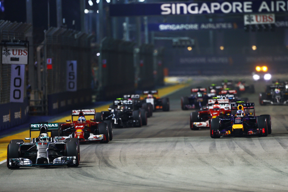 Singapore GP grid 2014
