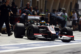 Bruno Senna, HRT, Bahrain GP 2010