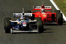 Jacques Villeneuve, Michael Schumacher, 1997