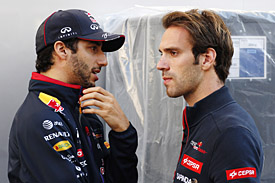Daniel Ricciardo, Jean-Eric Vergne, F1 2014
