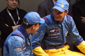 Fernando Alonso and Jenson Button, 2002