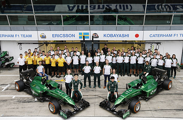 Caterham team, F1 2014