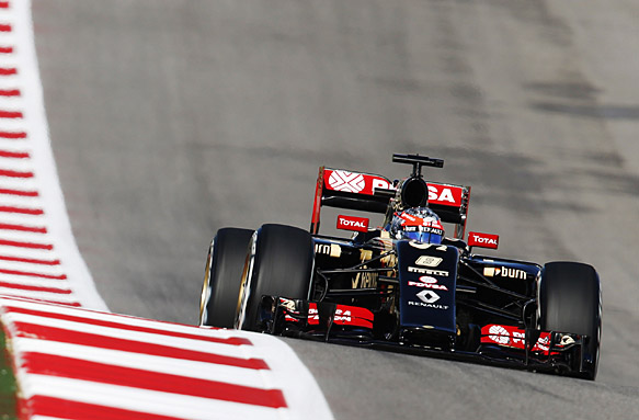Romain Grosjean, USGP practice 2014