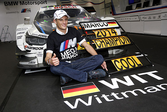 Marco Wittmann wins the 2014 DTM title