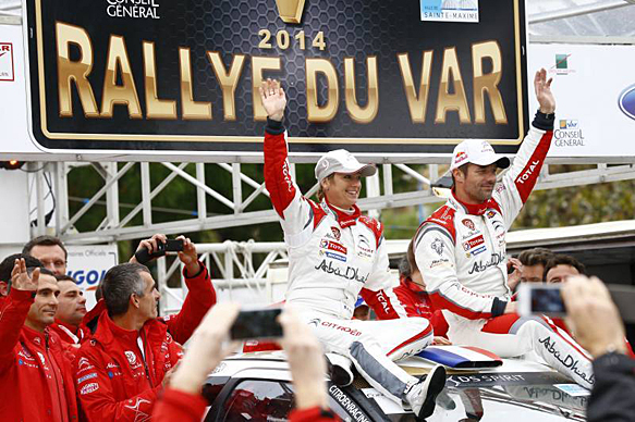 Sebastien Loeb wins Rally of Var 2014