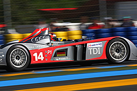 The German finished on his debut at Le Mans in 2009