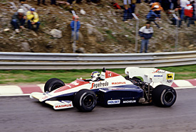 Stefan Johansson, Toleman, 1985 Portuguese GP, Estoril