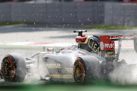 Romain Grosjean, Lotus, Italian GP 2014, Monza