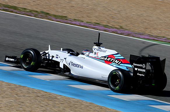 Valtteri Bottas, Jerez F1 testing 2015