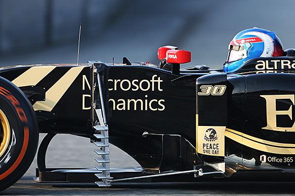 Jolyon Palmer, Lotus, Barcelona F1 test, February 2015