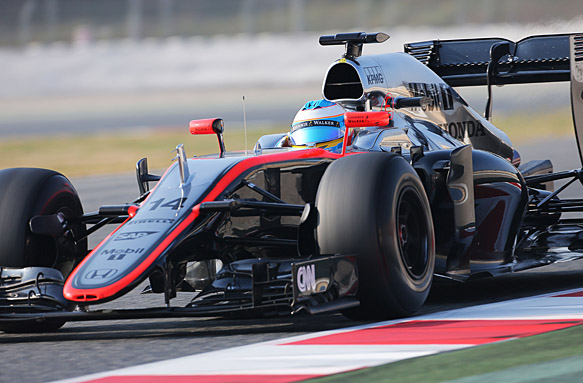 Fernando Alonso, F1 testing 2015