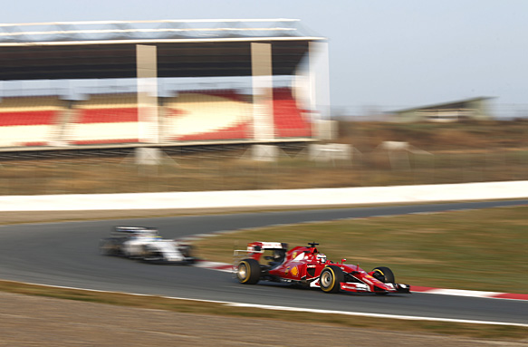 Kimi Raikkonen, F1 testing 2015