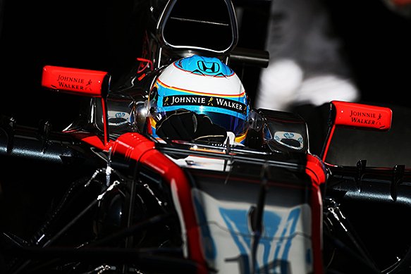 Fernando Alonso, McLaren, Barcelona F1 testing February 2015