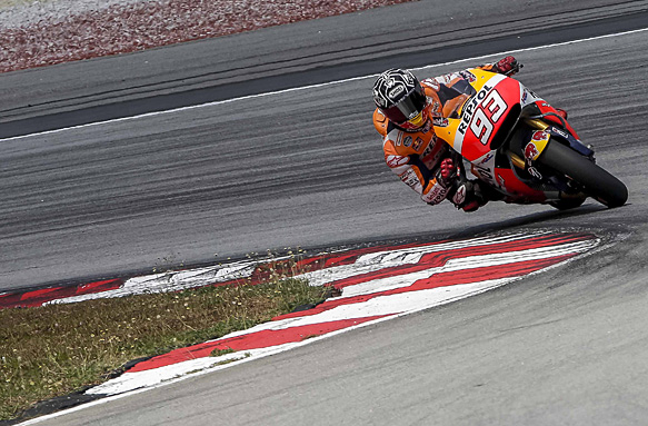 Marc Marquez, MotoGP 2015 testing