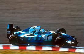 Martin Brundle, Ligier, 1993 French GP, Magny-Cours