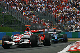 Takuma Sato, Super Aguri, Jenson Button, Honda, French GP 2007, Magny-Cours