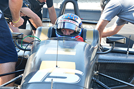 Scott Dixon Indy Lights test