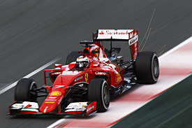 Kimi Raikkonen, F1 testing 2015