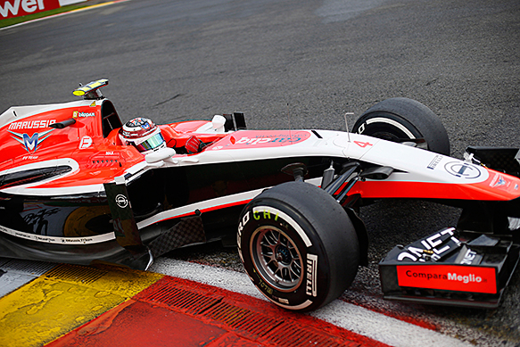 Max Chilton, Marussia, Belgian GP 2014, Spa