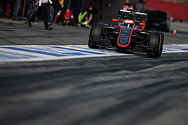 Jenson Button, McLaren, Barcelona F1 test, February 2015