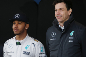 Тото Вольфф и Льюис Хэмилтон